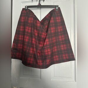 Maurice’s Plaid short skirt 3x